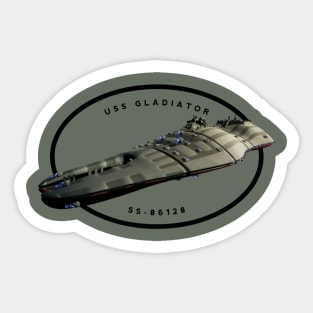 USS Gladiator Sticker